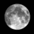 Waning Gibbous, 17 days, 5 hours, 18 minutes in cycle